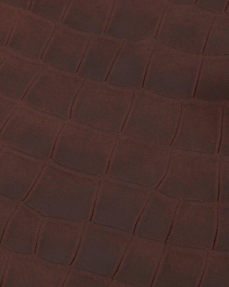 Drole De Monsieur DRÔLE DE MONSIEUR CROCO LEATHER JACK BRUIN