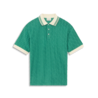 DRÔLE DE MONSIEUR MONOGRAM POLO GROEN DRÔLE DE MONSIEUR MONOGRAM POLO GROEN