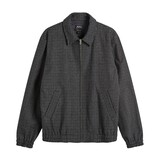 A.P.C. PARIS GILBERT HOUNDSTOOTH CHECK WOOL JACK ANTRACIET