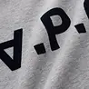 A.P.C. PARIS GRAND VPC LOGO SWEATER GRIJS A.P.C. PARIS GRAND VPC LOGO SWEATER GRIJS