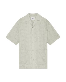 NN07 NN.07 BEN SHIRT SAGE GROEN