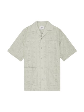 NN07 NN.07 BEN SHIRT SAGE GROEN