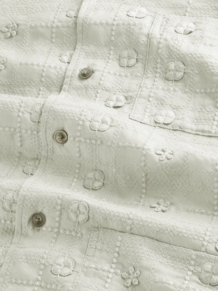 NN07 NN.07 BEN SHIRT SAGE GROEN