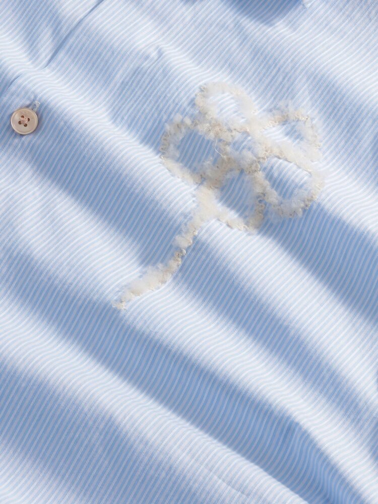 NN.07 FREDDY SHORT SLEEVE SHIRT BLUE STRIPE NN.07 FREDDY SHORT SLEEVE SHIRT BLUE STRIPE