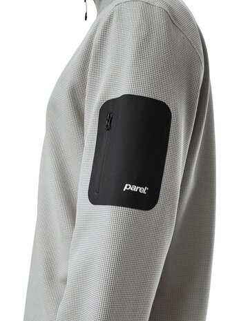 PAREL STUDIOS TOBA QUARTER ZIP GRIJS PAREL STUDIOS TOBA QUARTER ZIP GRIJS