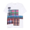 COMME DES GARÇONS WHITE CHECK T-SHIRT COMME DES GARÇONS WHITE CHECK T-SHIRT