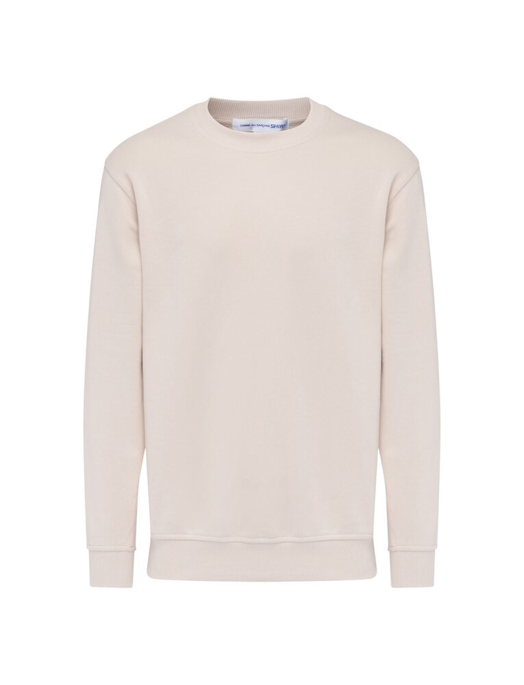COMME DES GARÇONS COTTON SWEATER BEIGE