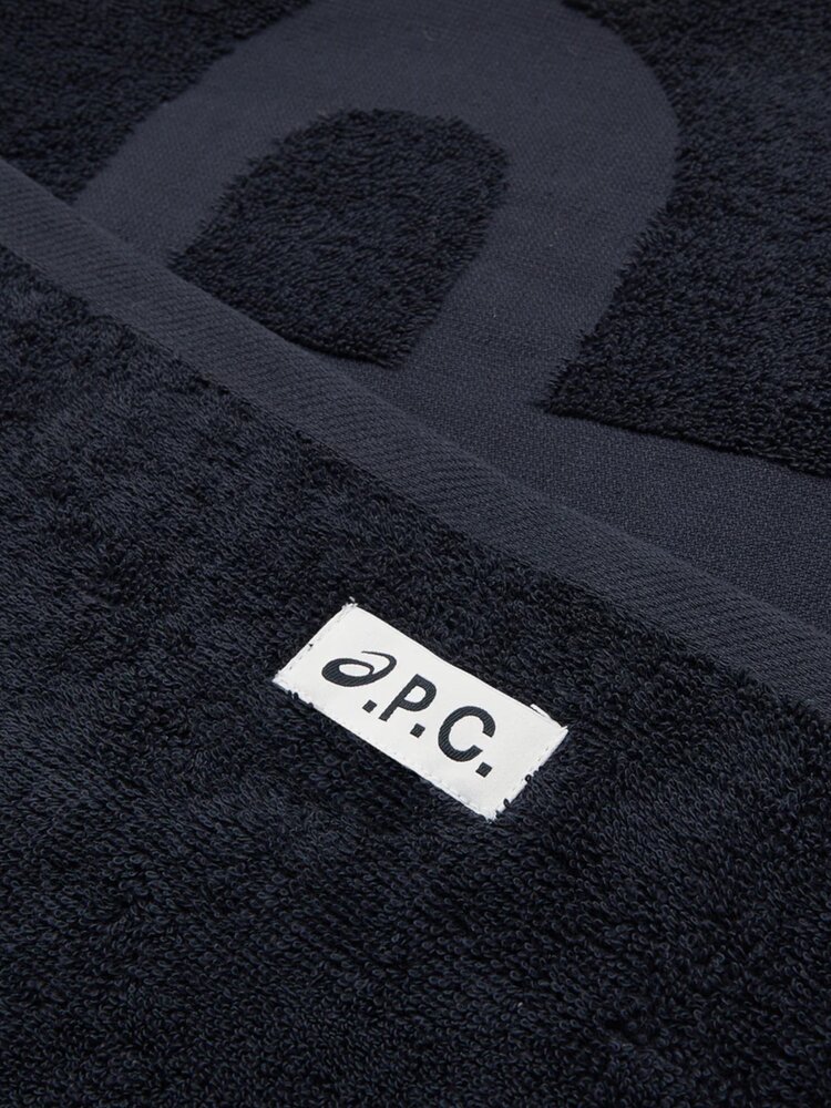 A.P.C. PARIS X ASICS HANDDOEK MARINE