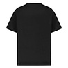 FLÂNEUR ORGANIC FLOWER T-SHIRT ZWART FLÂNEUR ORGANIC FLOWER T-SHIRT ZWART