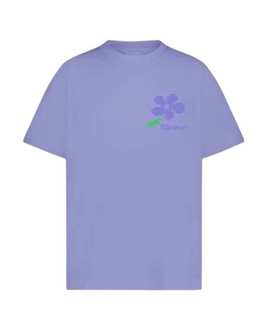 FLÂNEUR PIXEL FLOWER T-SHIRT PAARS