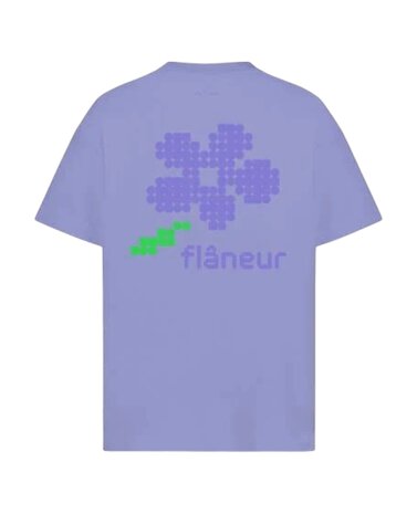 FLÂNEUR PIXEL FLOWER T-SHIRT PAARS