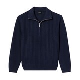 A.P.C. PARIS THEO PULLOVER MARINE