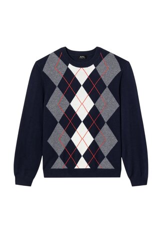 A.P.C. A.P.C. PARIS EVAN PULLOVER MARINE