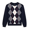 A.P.C. PARIS EVAN PULLOVER MARINE A.P.C. PARIS EVAN PULLOVER MARINE