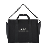 A.P.C. PARIS RECUPERATION GYMBAG ZWART
