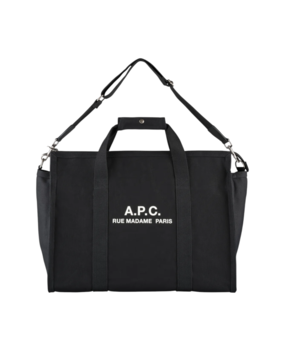 A.P.C. A.P.C. PARIS RECUPERATION GYMBAG ZWART