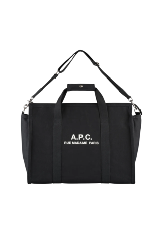 A.P.C. A.P.C. PARIS RECUPERATION GYMBAG ZWART