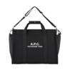 A.P.C. PARIS RECUPERATION GYMBAG ZWART A.P.C. PARIS RECUPERATION GYMBAG ZWART