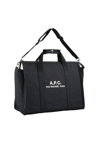 A.P.C. PARIS RECUPERATION GYMBAG ZWART A.P.C. PARIS RECUPERATION GYMBAG ZWART