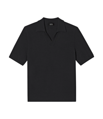 A.P.C. A.P.C. PARIS LIVIO POLO ZWART