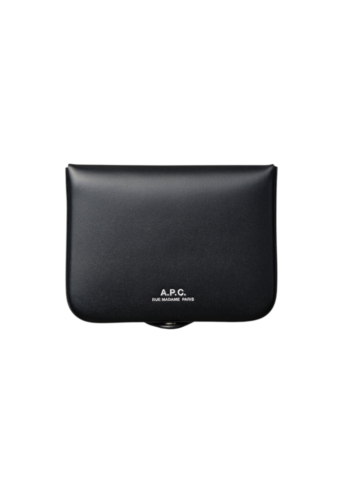 A.P.C. A.P.C. PARIS  JOSH COIN PURSE ZWART