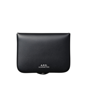 A.P.C. PARIS  JOSH COIN PURSE ZWART