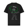 FLÂNEUR GRAPHIC T-SHIRT ZWART FLÂNEUR GRAPHIC T-SHIRT ZWART