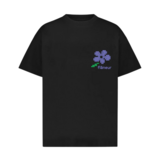 FLÂNEUR PIXEL FLOWER T-SHIRT ZWART