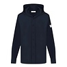 FLÂNEUR HOODED ATELIER SHIRT MARINE FLÂNEUR HOODED ATELIER SHIRT MARINE