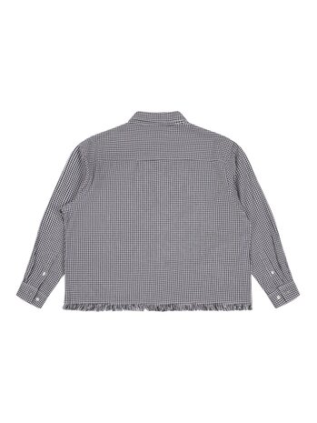 Brams Fruit BRAM'S FRUIT DISTRESSED FARMER SHIRT ZWART