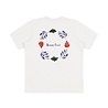 BRAM'S FRUIT FLORA T-SHIRT WIT BRAM'S FRUIT FLORA T-SHIRT WIT