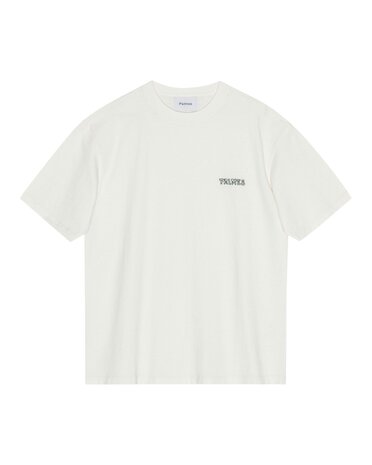 Palmes PALMES LOGO T-SHIRT BROKEN WHITE