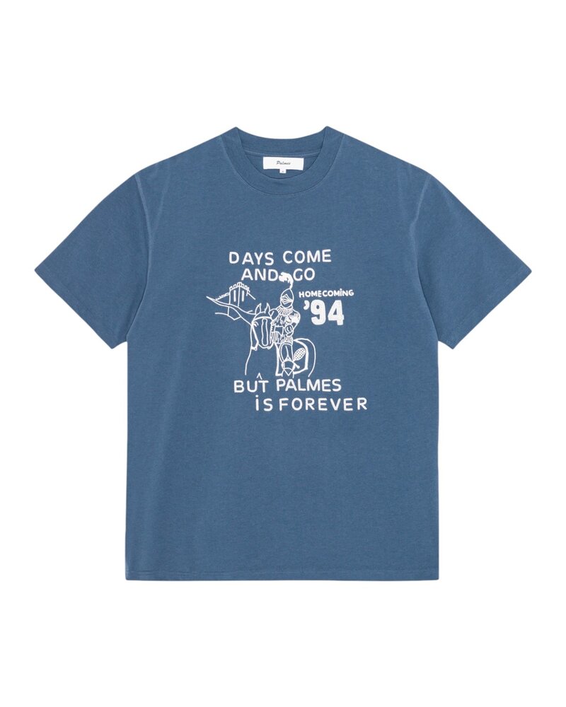 Palmes PALMES FOREVER T-SHIRT BLAUW