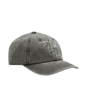 PALMES FOREVER 6-PANEL CAP CHARCOAL GRIJS