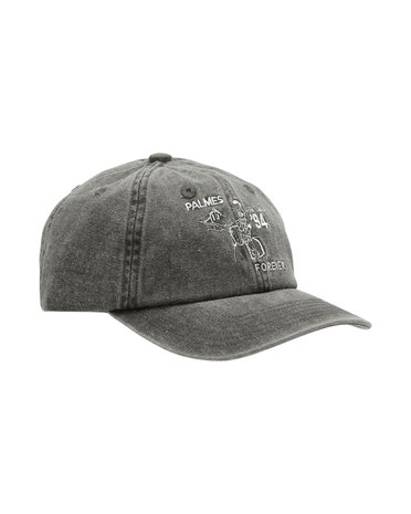 Palmes PALMES FOREVER 6-PANEL CAP CHARCOAL GRIJS