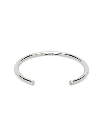 A.P.C. PARIS JONC CIRCLE BRACELET ZILVER A.P.C. PARIS JONC CIRCLE BRACELET ZILVER