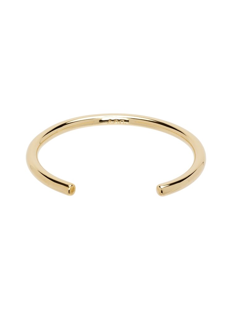 A.P.C. A.P.C. PARIS JONC CIRCLE BRACELET GOUD