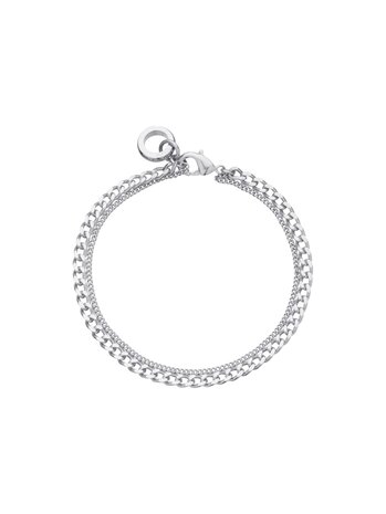 A.P.C. PARIS MINIMAL BRACELET ZILVER A.P.C. PARIS MINIMAL BRACELET ZILVER