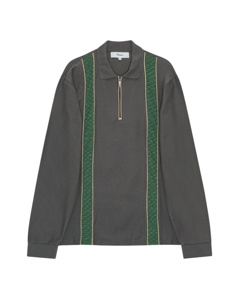Palmes PALMES LACE ZIP POLO GRIJS