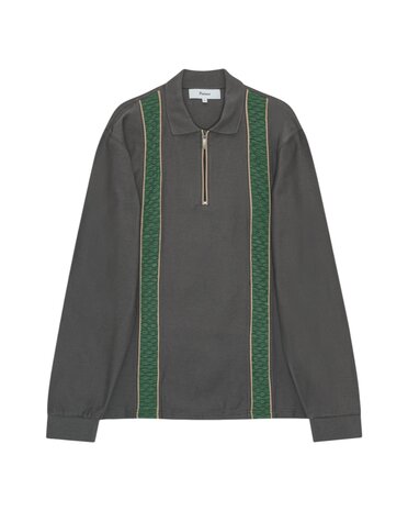 Palmes PALMES LACE ZIP POLO GRIJS