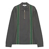 PALMES LACE ZIP POLO GRIJS PALMES LACE ZIP POLO GRIJS