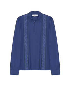Palmes PALMES LACE ZIP POLO BLAUW