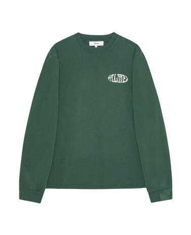 PALMES TENNIS SOCIETY ANGELS LONGSLEEVE TEE GROEN PALMES TENNIS SOCIETY ANGELS LONGSLEEVE TEE GROEN