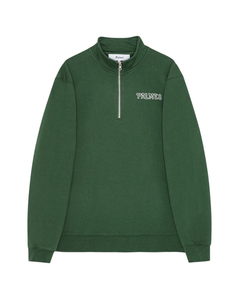 PALMES REMEMBER ZIP SWEATER GROEN