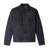 A.P.C. PARIS VESTE JEAN WORK DENIM JACK INDIGO