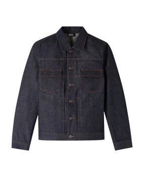 A.P.C. A.P.C. PARIS VESTE JEAN WORK DENIM JACK INDIGO