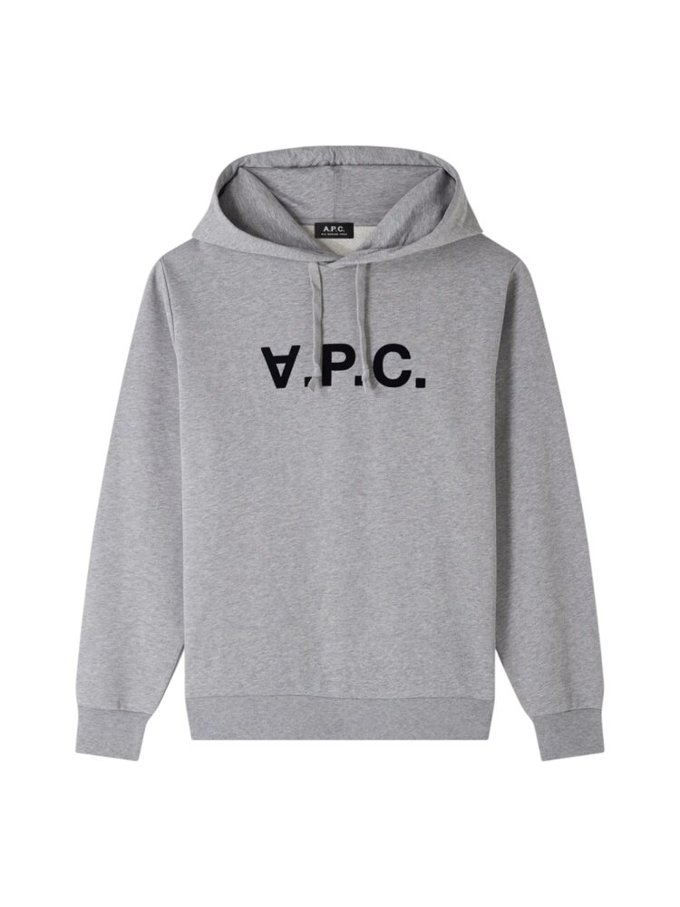 A.P.C. PARIS GRAND VPC HOODIE GRIJS A.P.C. PARIS GRAND VPC HOODIE GRIJS