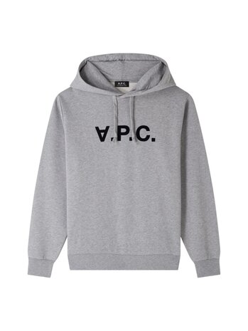 A.P.C. PARIS GRAND VPC HOODIE GRIJS A.P.C. PARIS GRAND VPC HOODIE GRIJS