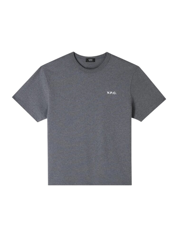 A.P.C. PARIS BOXY PETIT VPC T-SHRIT ANTRACIET