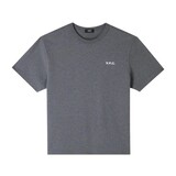 A.P.C. PARIS BOXY PETIT VPC T-SHRIT ANTRACIET